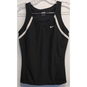 NIKE  Black Tank Built in Bra Size Small